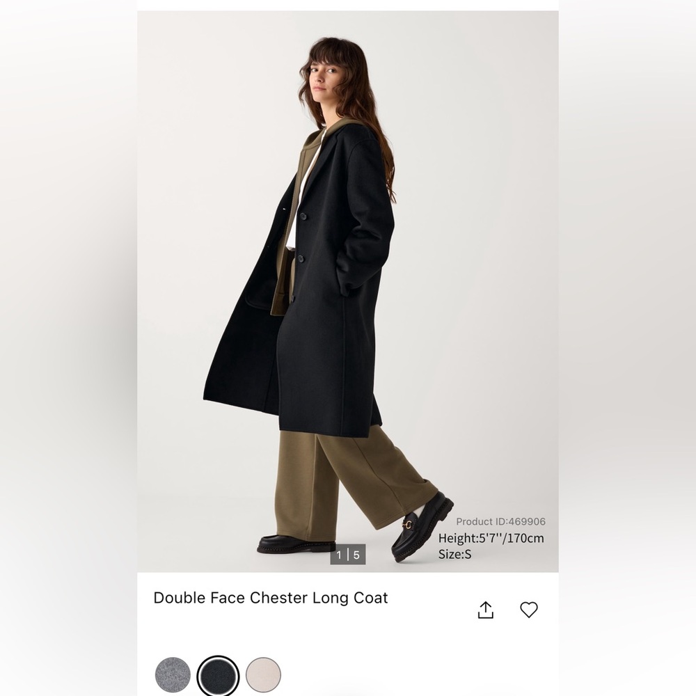 Double Face Chester Long Small